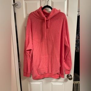 Soft Serve Cloud Cotton hoodie, pink/orange
